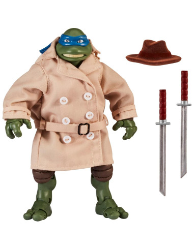 Figura Tortugas Ninja Leonardo 15 cm Playmates Toys