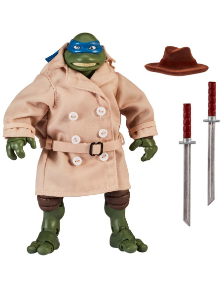 Figura Tortugas Ninja Leonardo 15 cm Playmates Toys