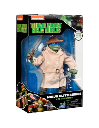 Figura Tortugas Ninja Leonardo 15 cm Playmates Toys