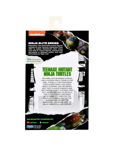 Figura Tortugas Ninja Leonardo 15 cm Playmates Toys