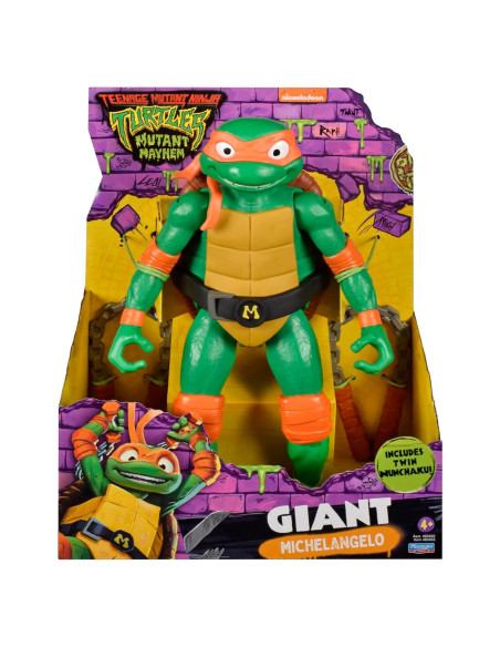 Figura de Acción Tortugas Ninja Michelangelo 30 cm Playmates