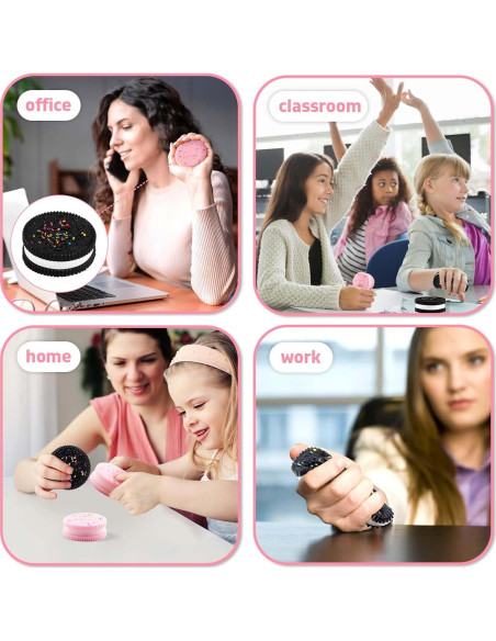 2 Paquetes de Juguetes Antiestrés Squishies Gytera 6,1 cm