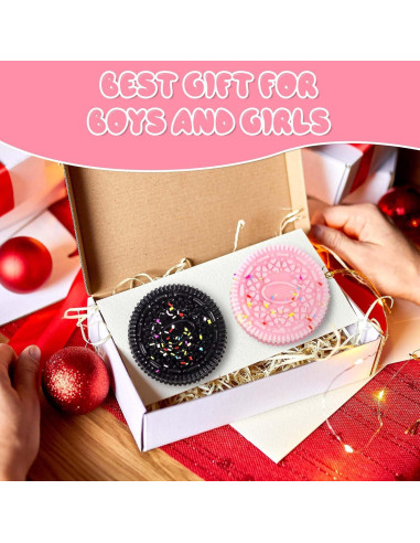 2 Paquetes de Juguetes Antiestrés Squishies Gytera 6,1 cm