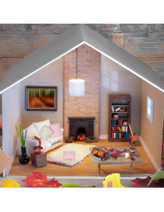 Almohadas Miniatura VICASKY 9pcs 3.99x3.99cm Decoración 2