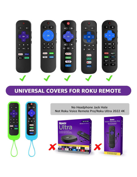 Funda de Control Remoto Climberer 3 Pack - Brilla en la Oscuridad