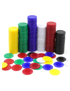 Fichas de Póker Darovly 600 Piezas 2.2 cm Multicolor