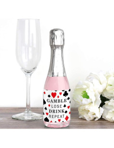 Etiquetas para Botellas de Vino Mini Las Vegas - Set de 16 2