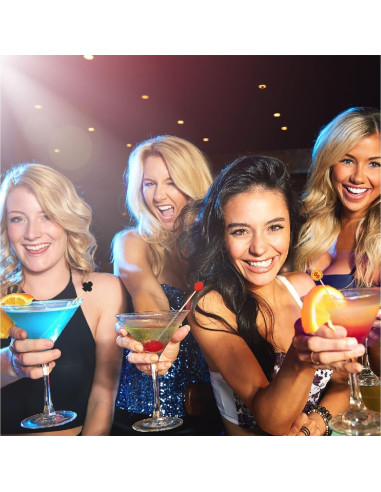 Palillos de cóctel Casino 100 unidades Dados de Póker