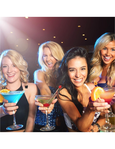 Palillos de cóctel Casino 100 unidades Dados de Póker