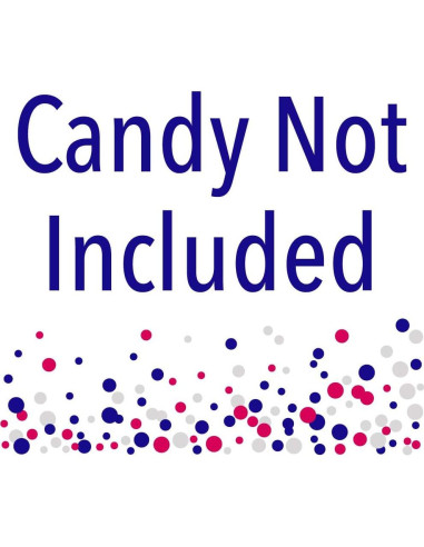 Etiquetas de Caramelo Redondas Big Dot Las Vegas - 324 Pzas