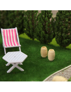 Barriles de Madera 50pcs EVEMODEL 13.8mm Escala HO OO 2