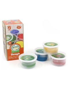 Masa Creativa Green Toys 4 Paquete Multicolor 0,45 kg