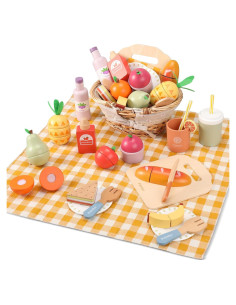 Juego de Picnic Pithfor Conjunto de Comida de Madera 0.98 kg