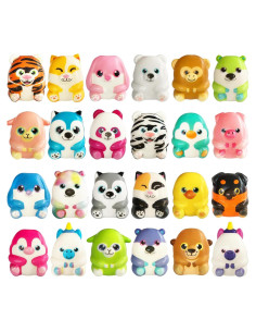 24 Juguetes Aplastables Kawaii Rrshnsgv para Fiesta