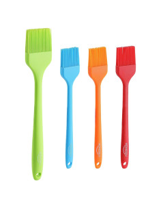 Set de 4 Brochas de Silicona MONGSEW para Basting - Apta Lavavajillas