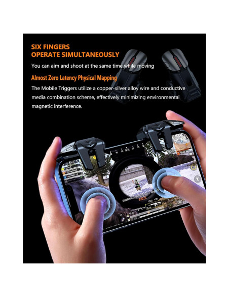 Controlador de Juego Móvil ACEDAYS para Android e iPhone