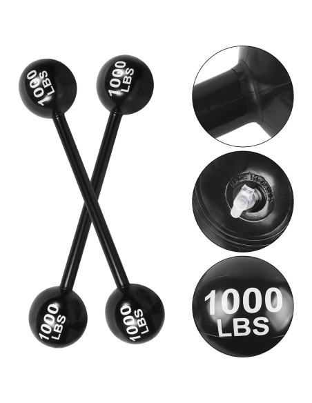 Mancuerna Inflable Gigante EVERMARKET 109 cm Decoración Fiesta