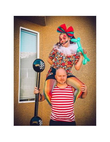 Mancuerna Inflable Gigante EVERMARKET 109 cm Decoración Fiesta