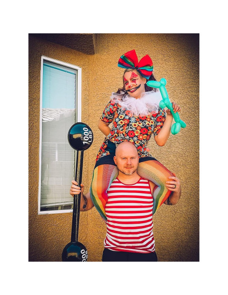 Mancuerna Inflable Gigante EVERMARKET 109 cm Decoración Fiesta