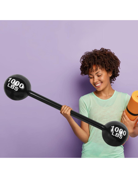 Mancuerna Inflable Gigante EVERMARKET 109 cm Decoración Fiesta