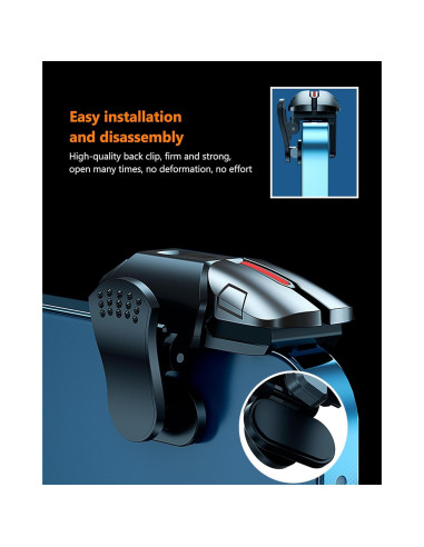 Controlador de Juego Móvil ACEDAYS para Android e iPhone