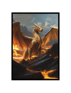 Mangas para Cartas Digital Sorcery Dragón de Bronce 102 Unidades