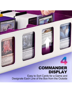 Caja de Almacenamiento de Cartas UAONO 2400+ Divisores 2