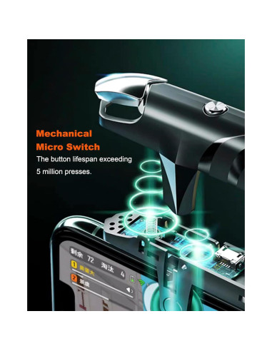 Controlador de Juego Móvil ACEDAYS para Android e iPhone