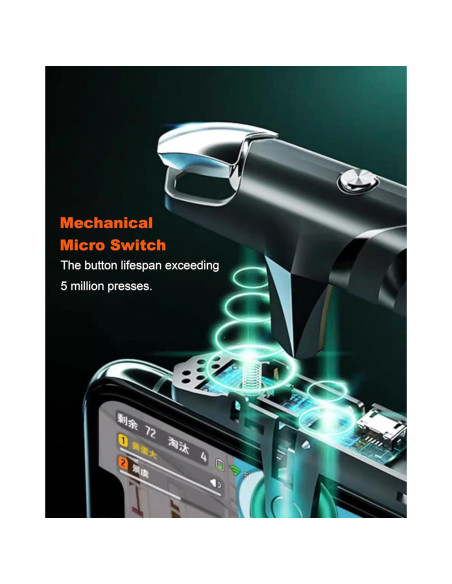 Controlador de Juego Móvil ACEDAYS para Android e iPhone