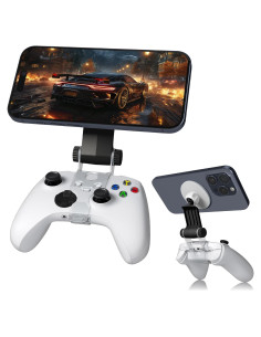 Clip de Montaje Magnético para Controlador Xbox - Plata