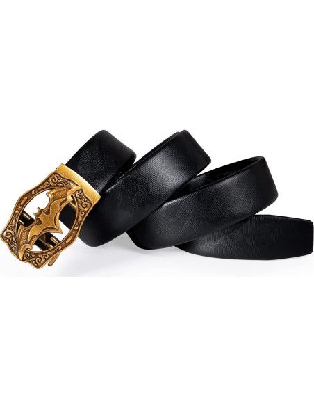 Cinturón Formal Barry.Wang de Cuero Genuino 110 cm