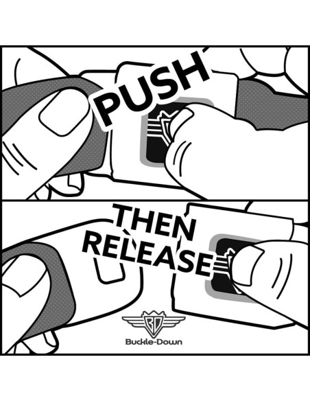 Cinturón de asiento Buckle-Down Batman 3.81 cm 24-38