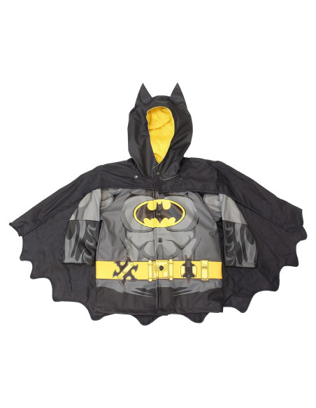 Impermeable Batman para Niños Western Chief 6X Negro