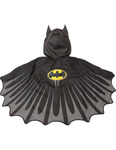 Impermeable Batman para Niños Western Chief 6X Negro