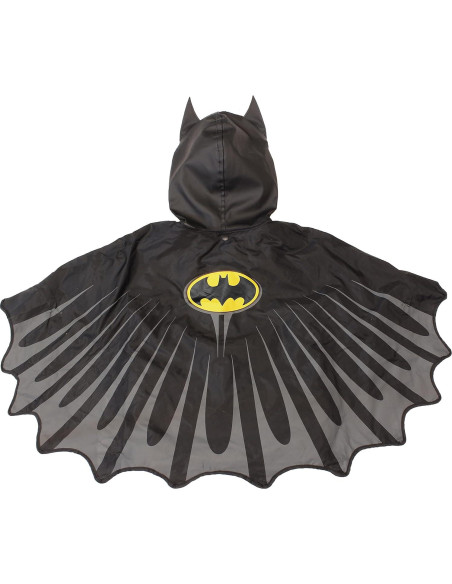 Impermeable Batman para Niños Western Chief 6X Negro