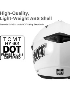 Casco de Motocicleta TCMT Off-Road MX Unisex Adulto 2