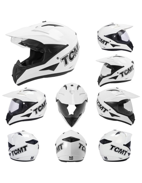 Casco de Motocicleta TCMT Off-Road MX Unisex Adulto