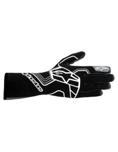 Guante de Conducción Alpinestars Tech-1 Race V4 Negro/Gris Grande