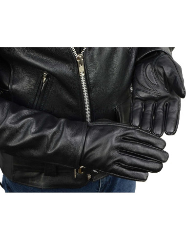 Guantes de motocicleta Milwaukee Leather MG7510 con gel