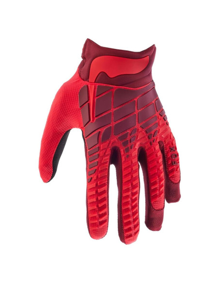 Guante de Motocross Fox Racing 360 Rojo Fluorescente Mediano