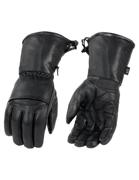 Guantes de Moto Milwaukee Leather SH292 Cuero Impermeable
