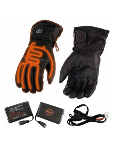 Guantes Calentados Milwaukee Leather MG7513SET Hombre Negro