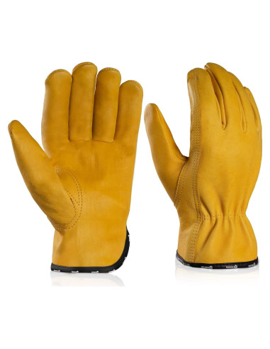 Guantes de Trabajo ANDANDA de Cuero Industrial Medianos
