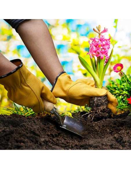 Guantes de Trabajo ANDANDA de Cuero Industrial Medianos
