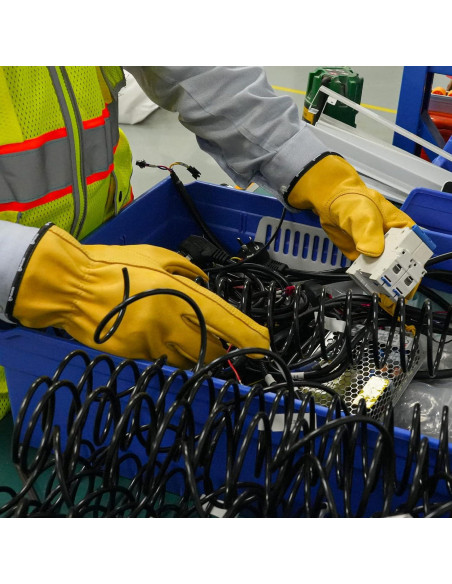 Guantes de Trabajo ANDANDA de Cuero Industrial Medianos