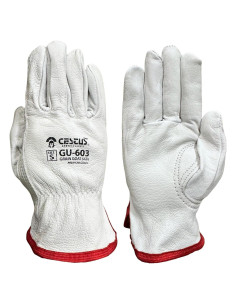 Guantes de Trabajo Cestus GU-603 de Cuero de Cabra