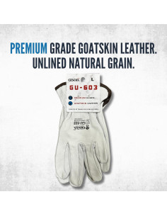 Guantes de Trabajo Cestus GU-603 de Cuero de Cabra 2