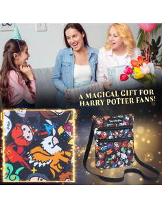 Bolso Cruzado Harry Potter Cerda 20x23cm para Niñas 2