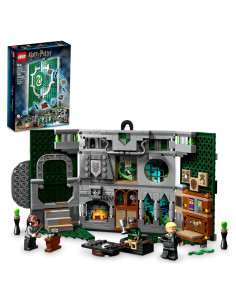 LEGO Banner Casa Slytherin 76410 - Juguete Mural Harry Potter