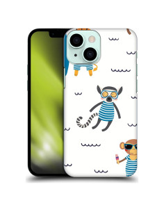 Funda Dura Animales de Playa Haroulita para iPhone 13 Mini